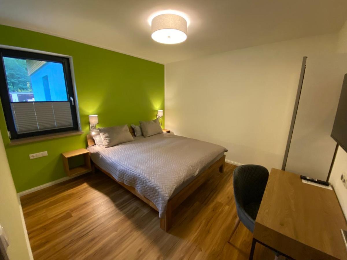 Barrierefreies Ferienapartment A2 Villa Wilisch 55Qm Amtsberg Exteriör bild