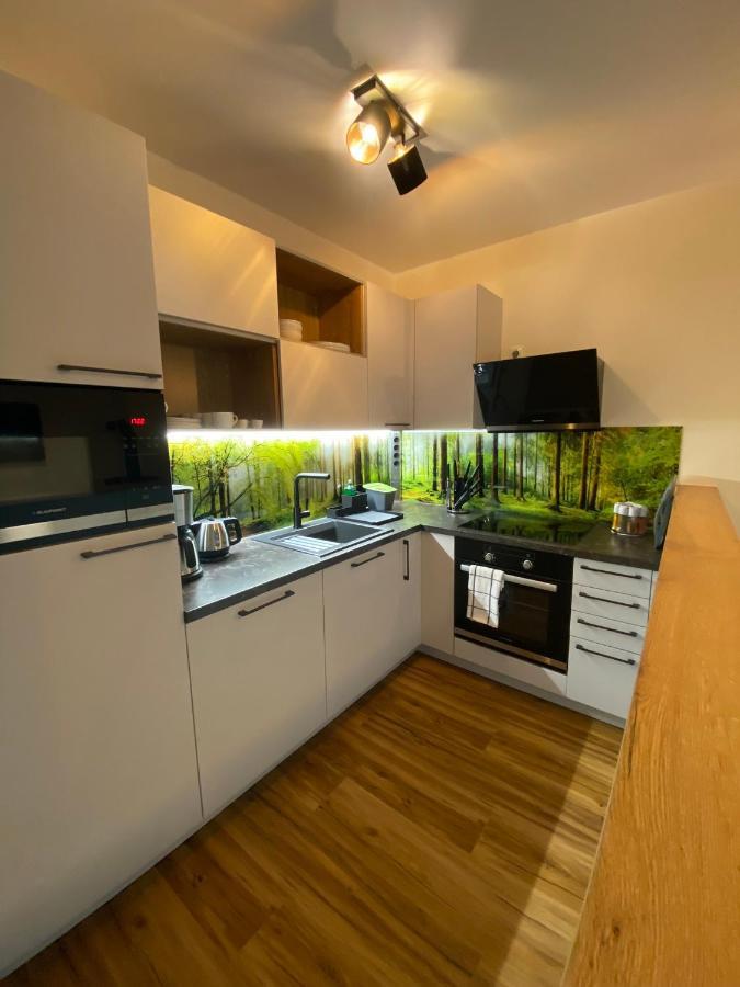Barrierefreies Ferienapartment A2 Villa Wilisch 55Qm Amtsberg Exteriör bild