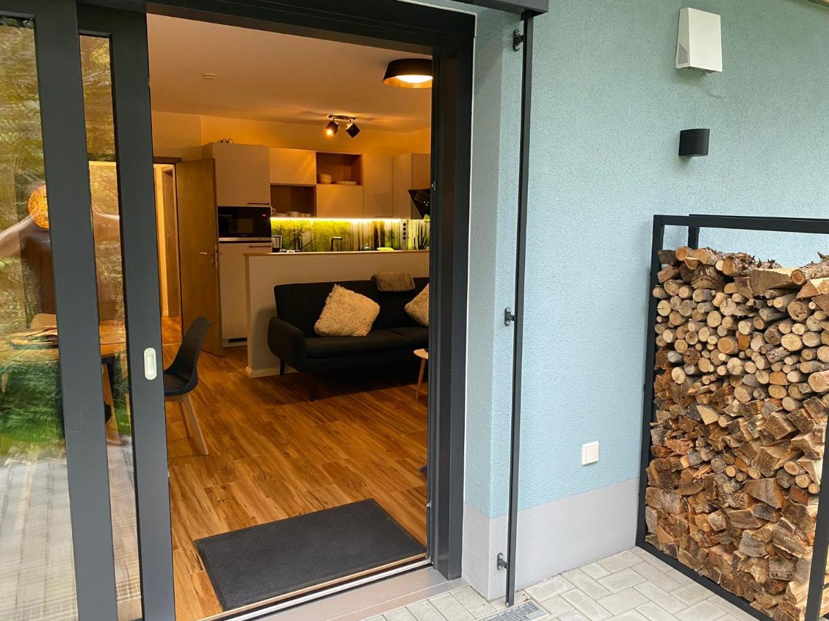 Barrierefreies Ferienapartment A2 Villa Wilisch 55Qm Amtsberg Exteriör bild