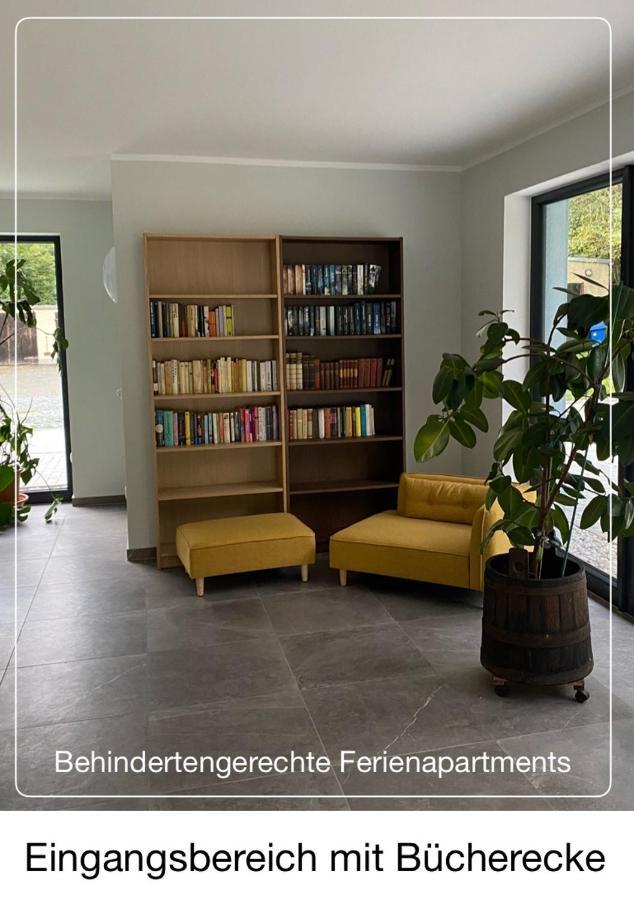 Barrierefreies Ferienapartment A2 Villa Wilisch 55Qm Amtsberg Exteriör bild