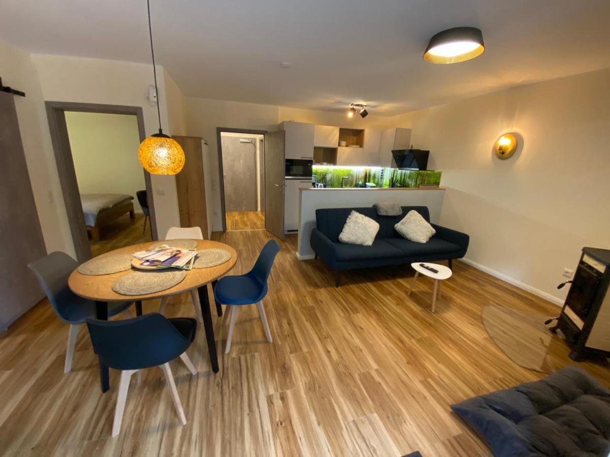 Barrierefreies Ferienapartment A2 Villa Wilisch 55Qm Amtsberg Exteriör bild