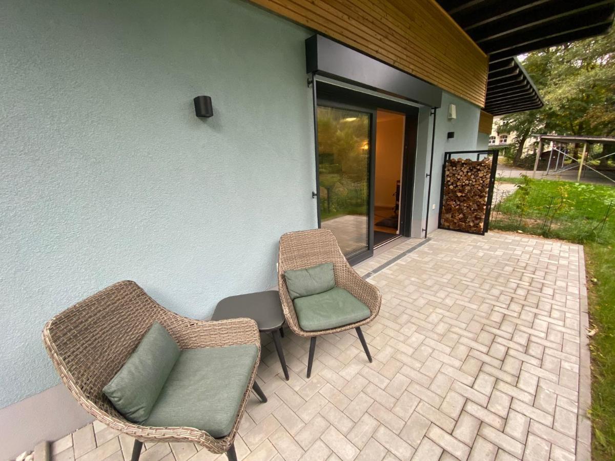 Barrierefreies Ferienapartment A2 Villa Wilisch 55Qm Amtsberg Exteriör bild